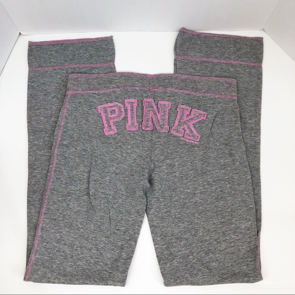 NWT PINK VICTORIA’S SECRET Vintage Gray Pants 💖 - Picture 3 of 7
